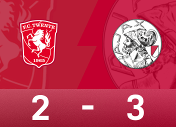 荷甲战报：戈茨传射，韦霍斯特建功，阿贾克斯3-2逆转特温特